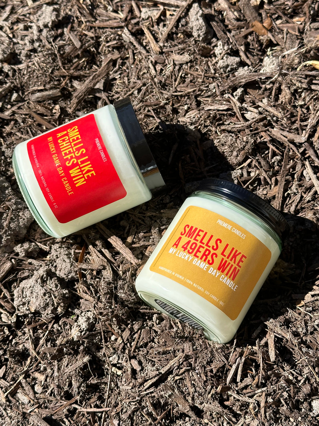 NFL Game Day Candle